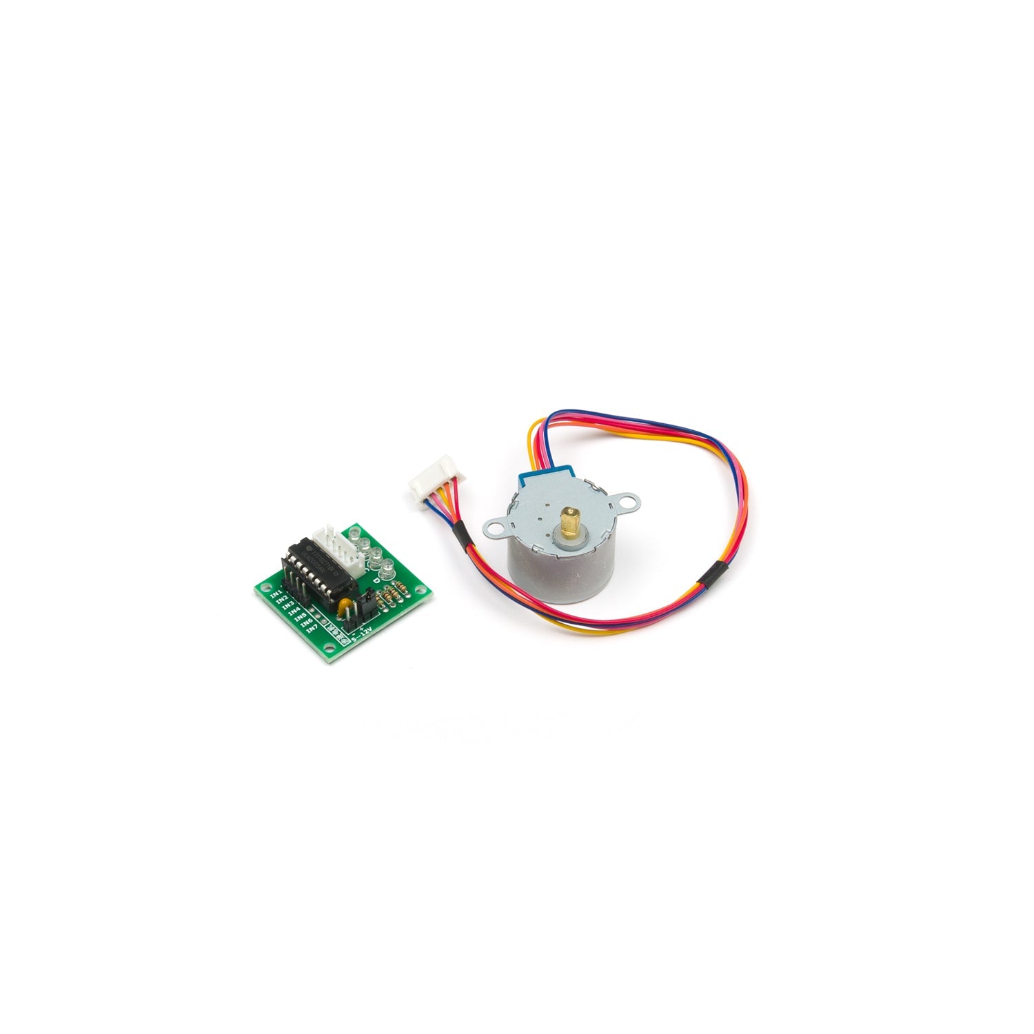 5V Geared Stepper Motor with Driver Board for Easy Operation