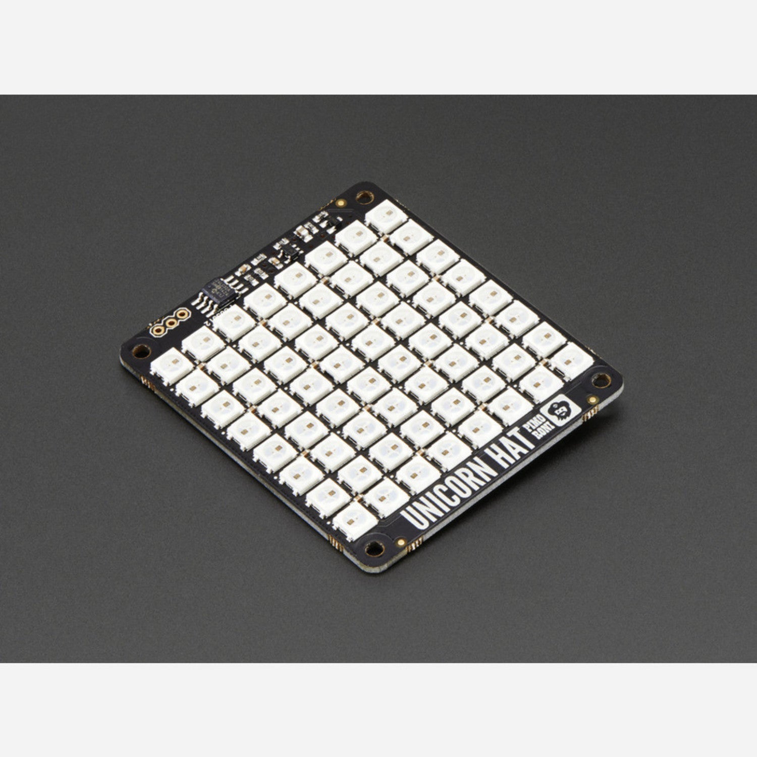 Pimoroni Unicorn Hat - 8x8 RGB LED Shield Accessory for Raspberry Pi Model A+ and Model B+