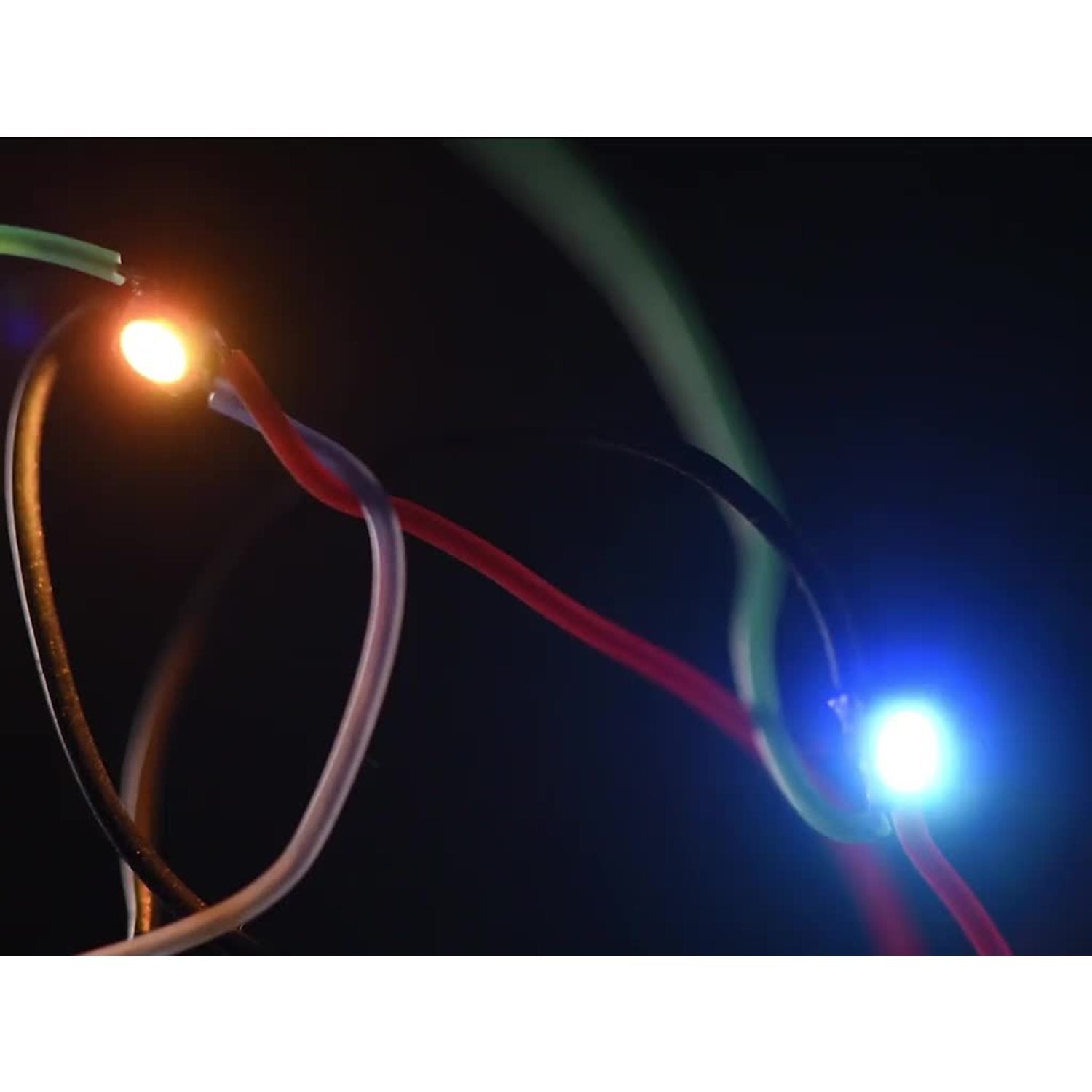 10-Piece Pack of NeoPixel Nano 2427 RGB LEDs with Integrated Driver Chip for Compact Lighting Solutions