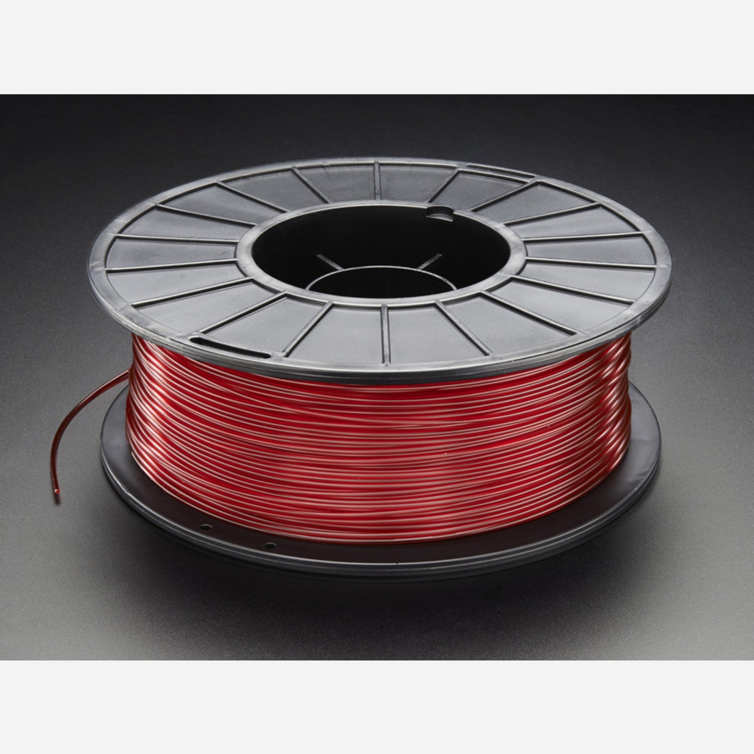 1KG Ruby Red Translucent 1.75mm PLA Filament for 3D Printers