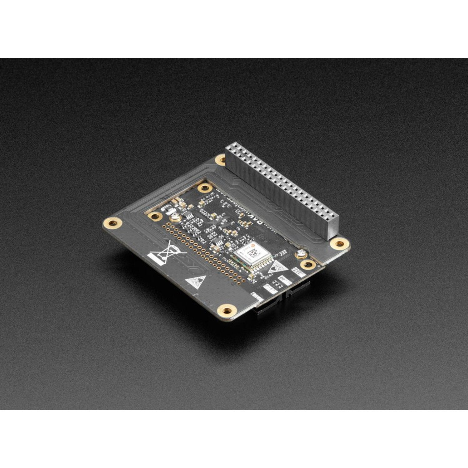 8-Channel SX1301 LoRa Gateway HAT with LoRa & GPS Antennas - Raspberry Pi Not Included