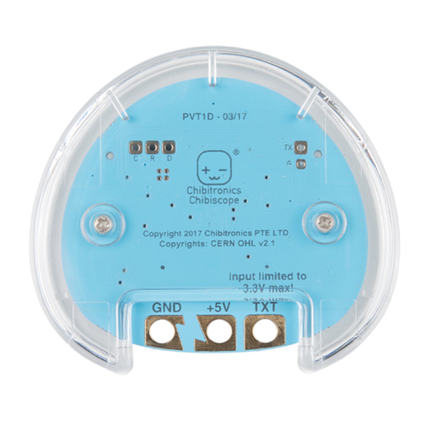 Love to Code Compact Chibi Scope Display Accessory for Microcontroller Boards