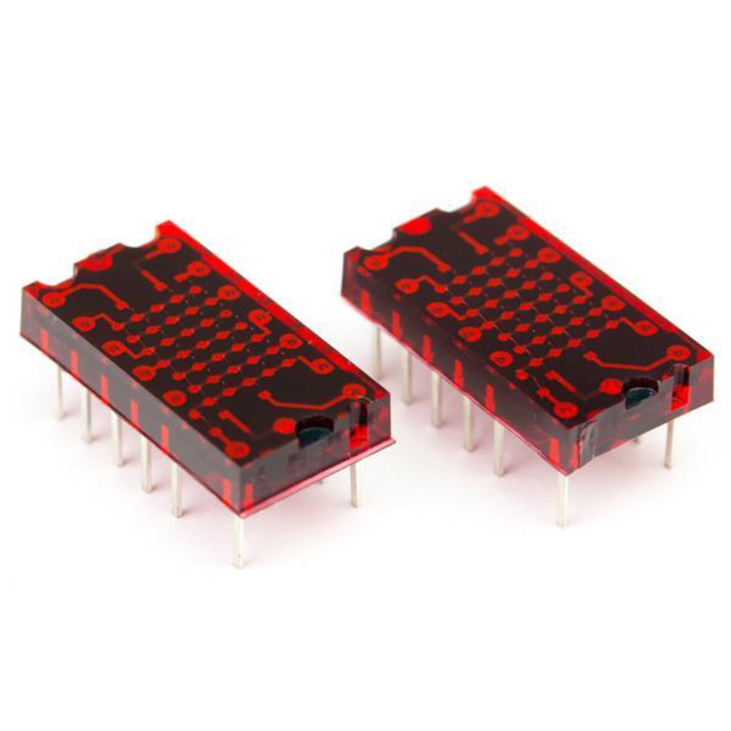 Retro-style Micro Dot pHAT with 30x7 LED Matrix Display
