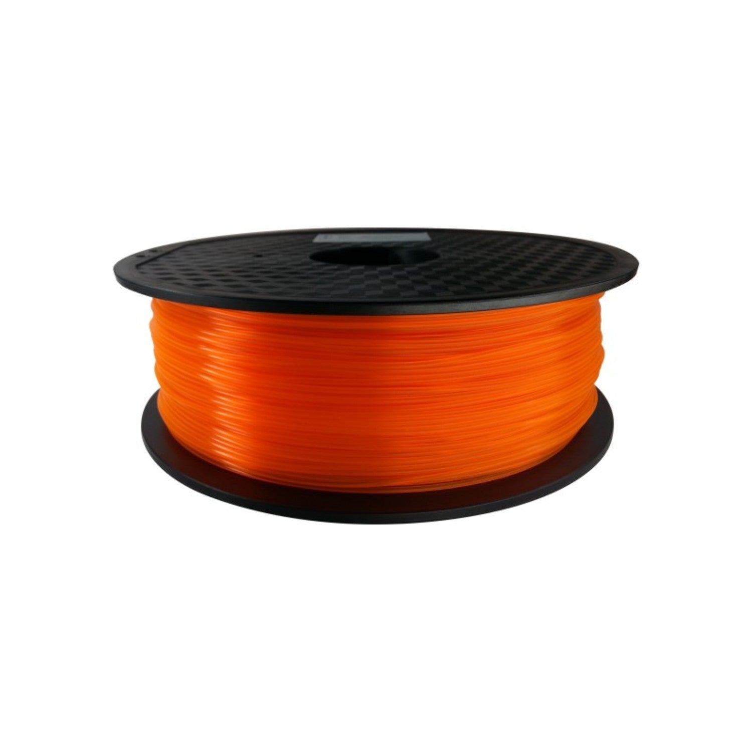 1.75mm Diameter, 1 Kg Roll of High - Quality Fluorescent Orange Polylactic Acid (PLA) Filament for 3D Printing