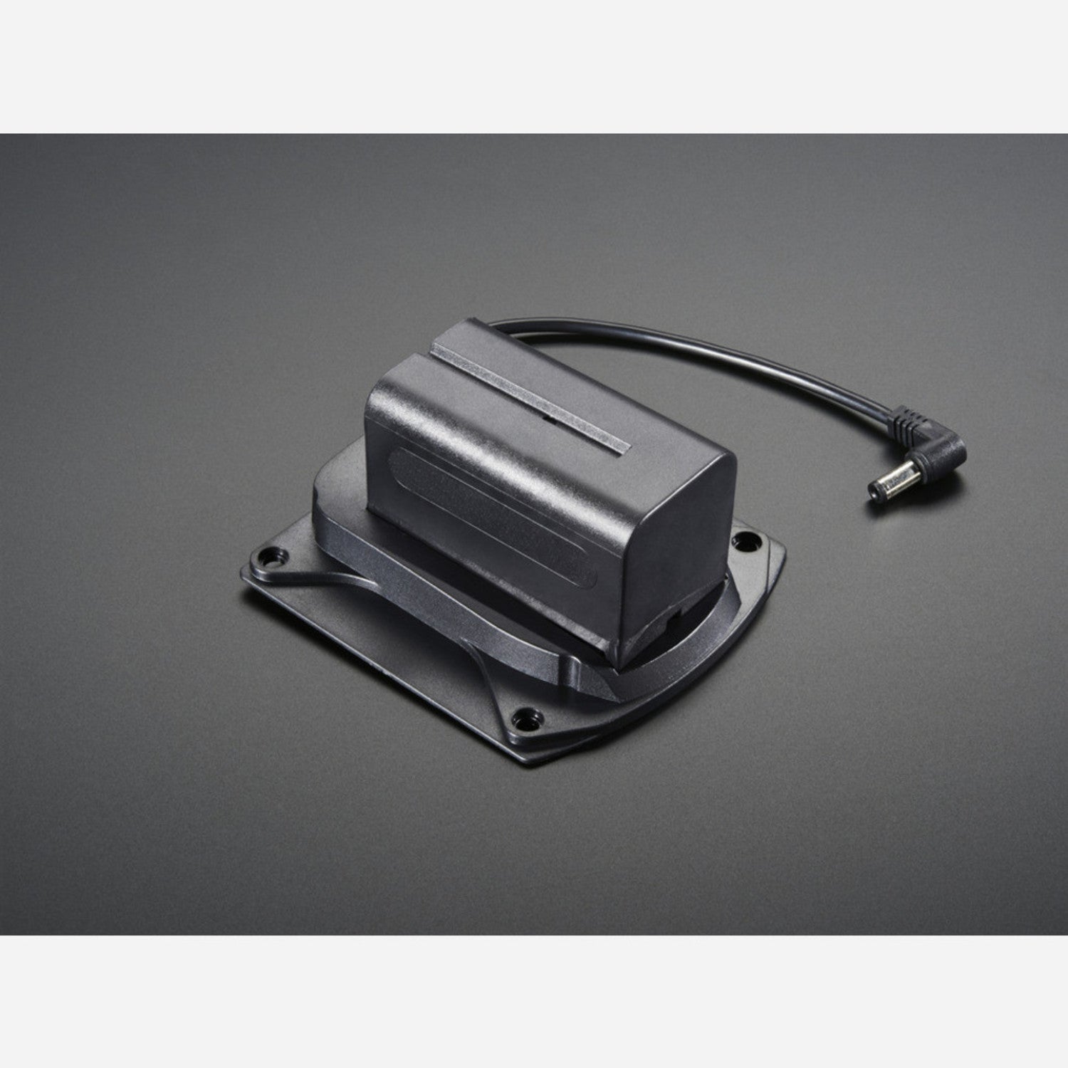 Versatile Camcorder Battery Holder/Adapter for Sony NP-F750 with DC Jack