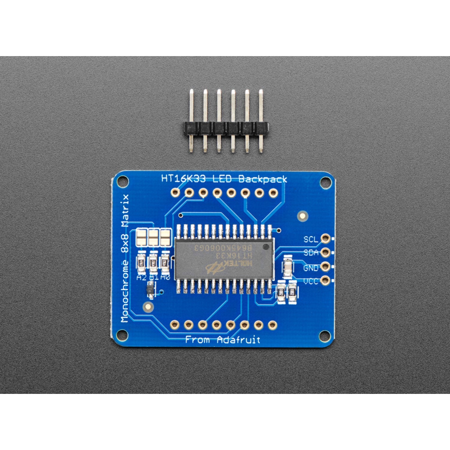 Adafruit 1.2 8x8 LED Matrix Backpack - Easy-to-Use and Stackable