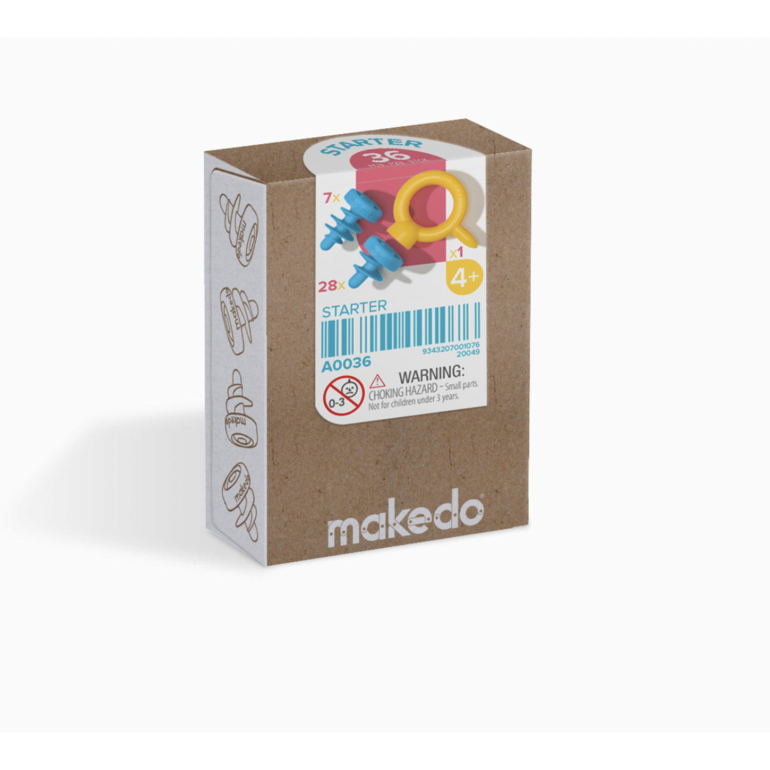 Makedo Basic Starter Pack for Cardboard Construction