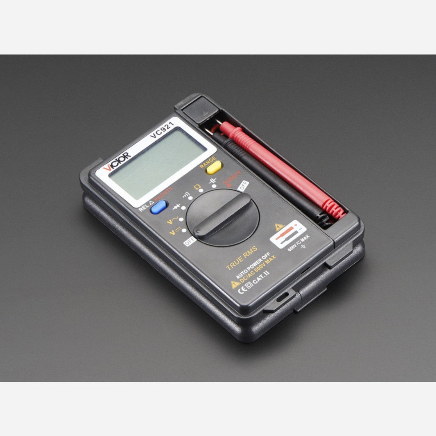 Portable Pocket-sized Autoranging Digital Multimeter for On-the-go Electrical Measurements