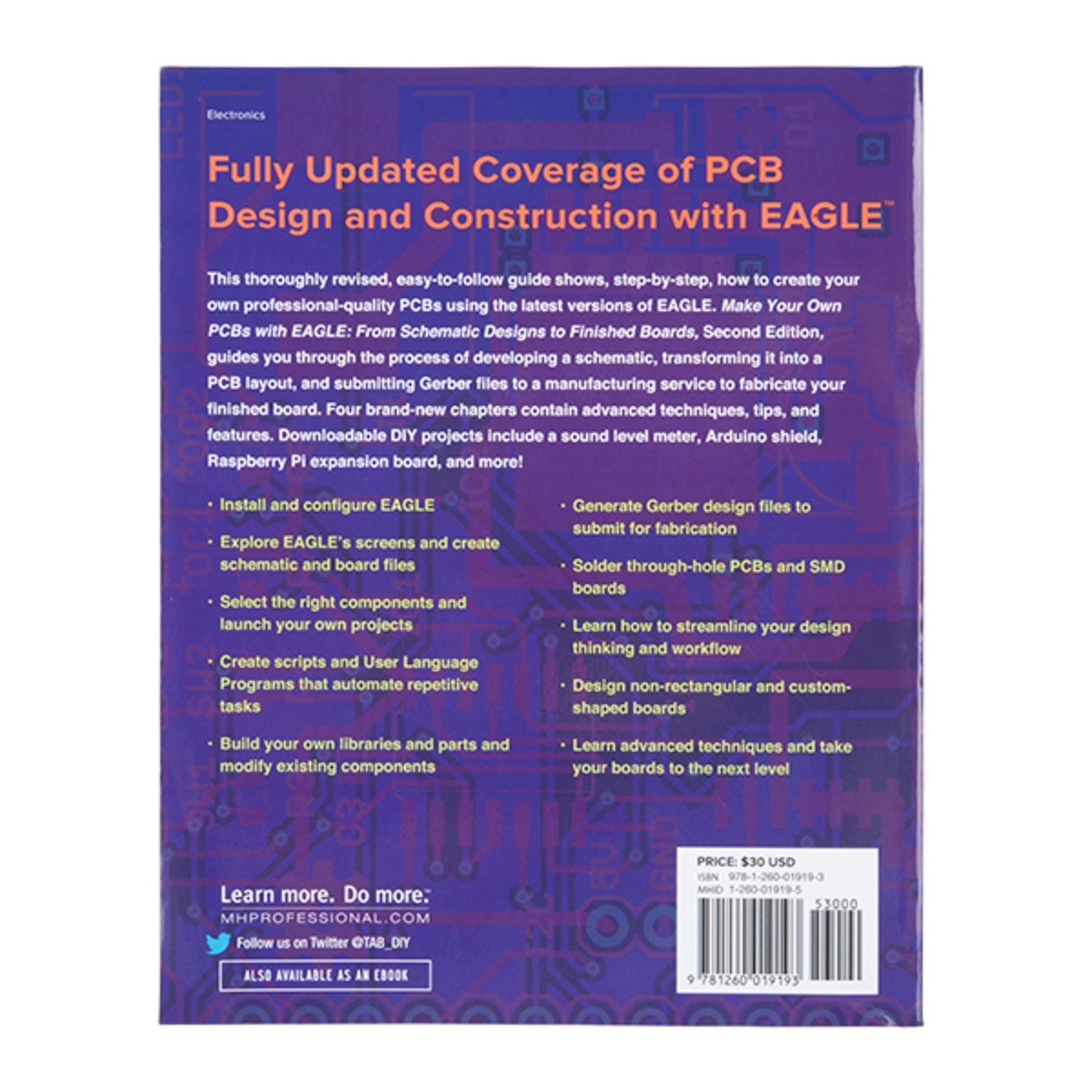 Second Edition: Craft Your Own Professional PCBs with Eagle