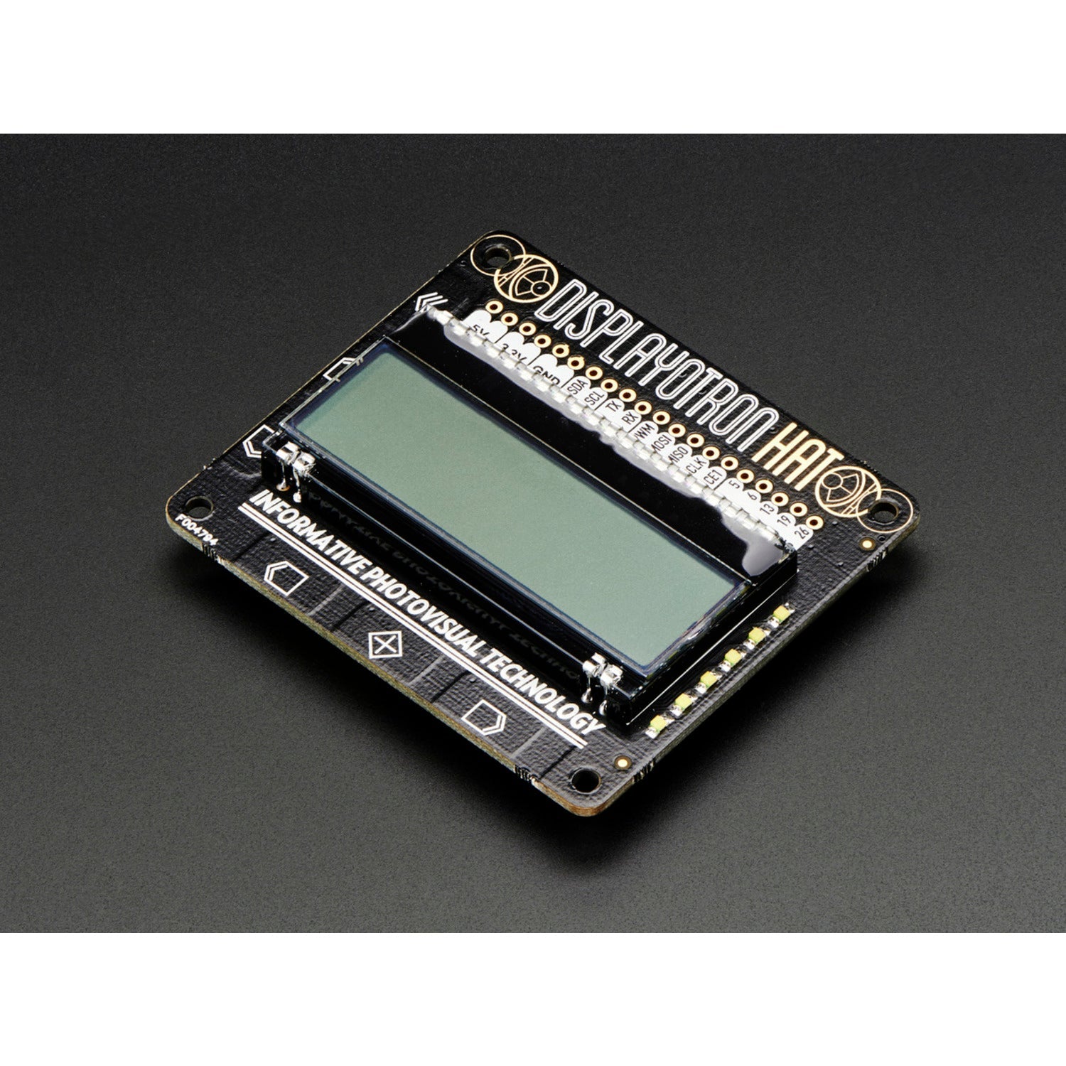 Pimoroni Upgraded Display-O-Tron HAT for Advanced LCD Display Solutions