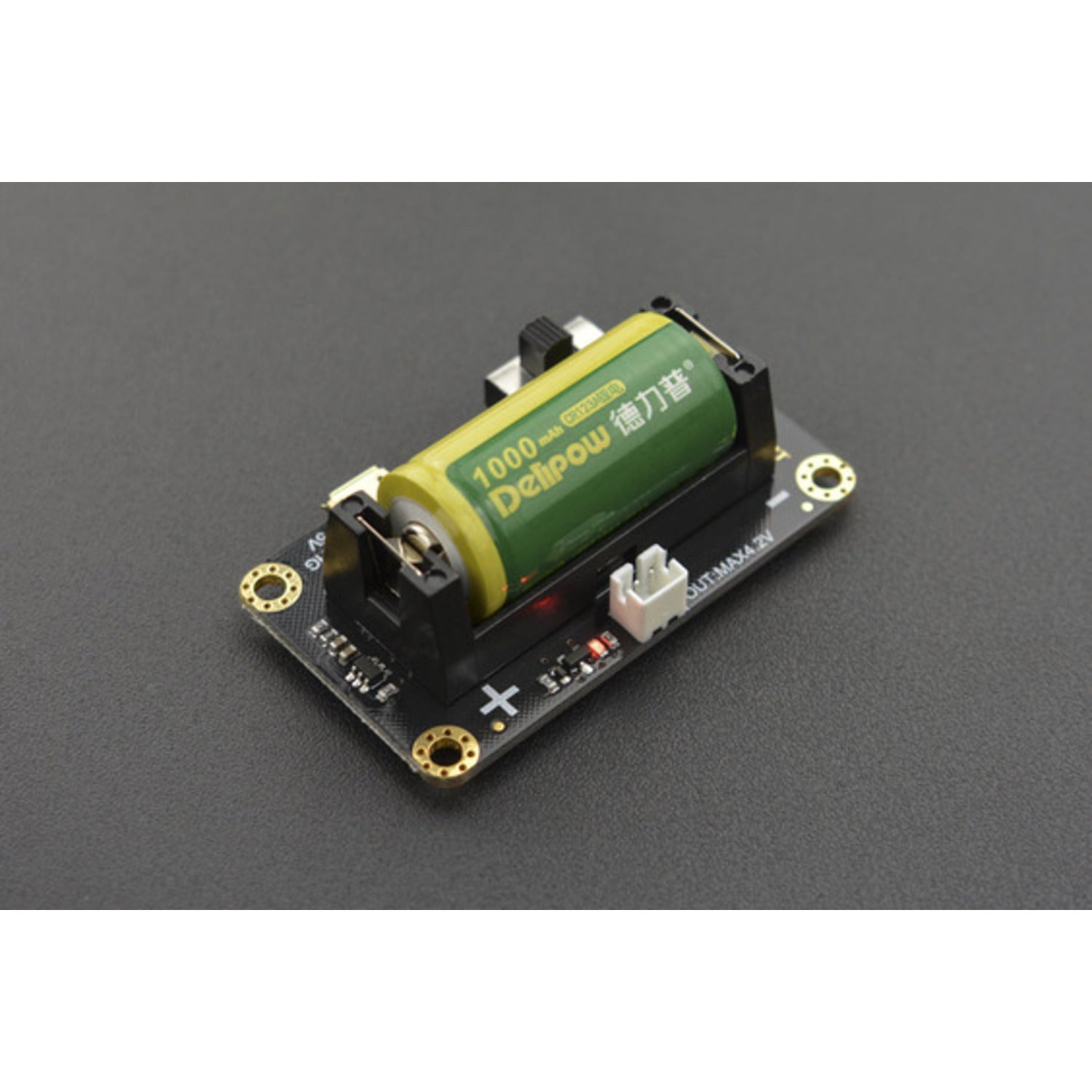 High - capacity CR123A Li - ion Battery Holder for micro:bit Maqueen Educational Robot