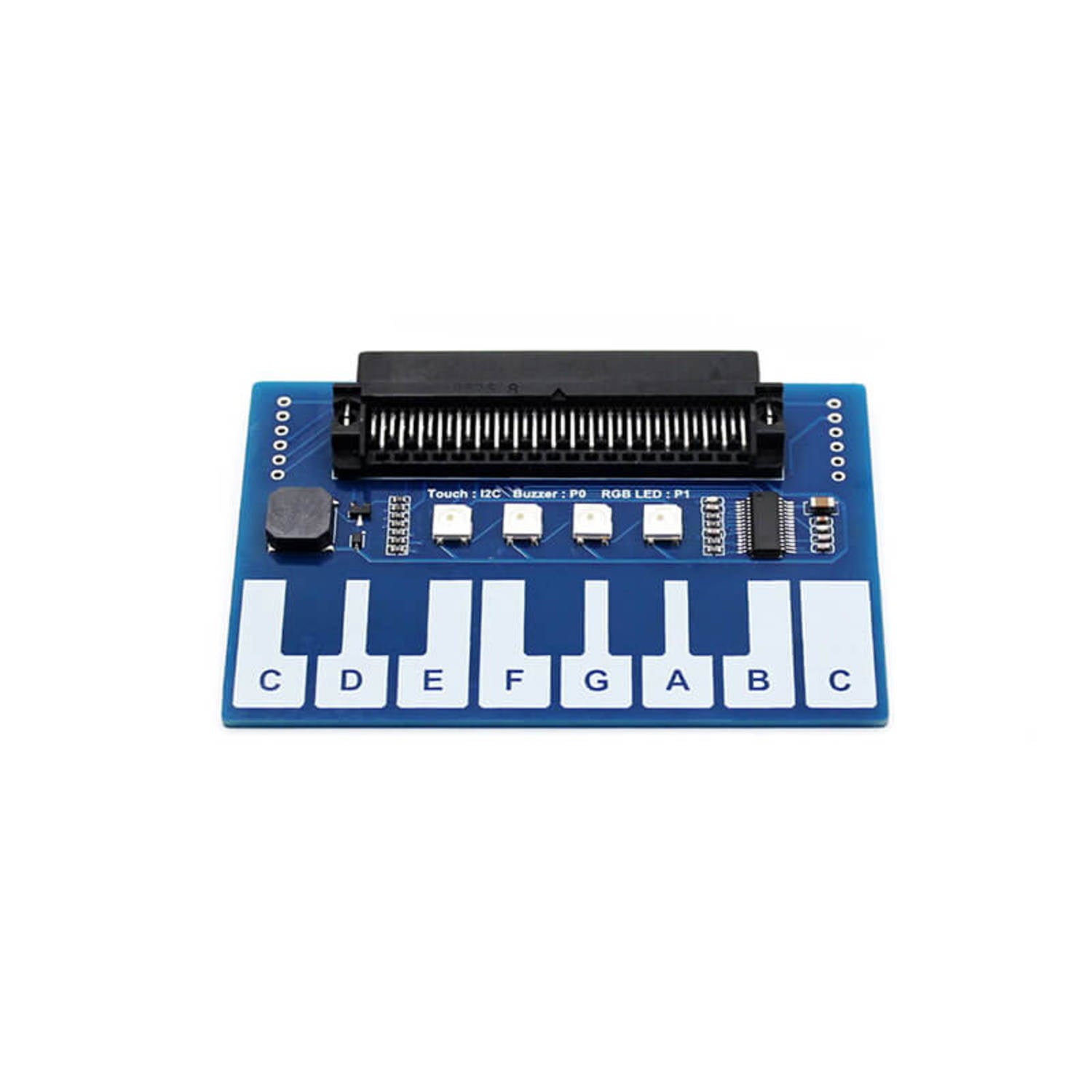 Compact I2C-Enabled Mini Piano Module for Micro: bit
