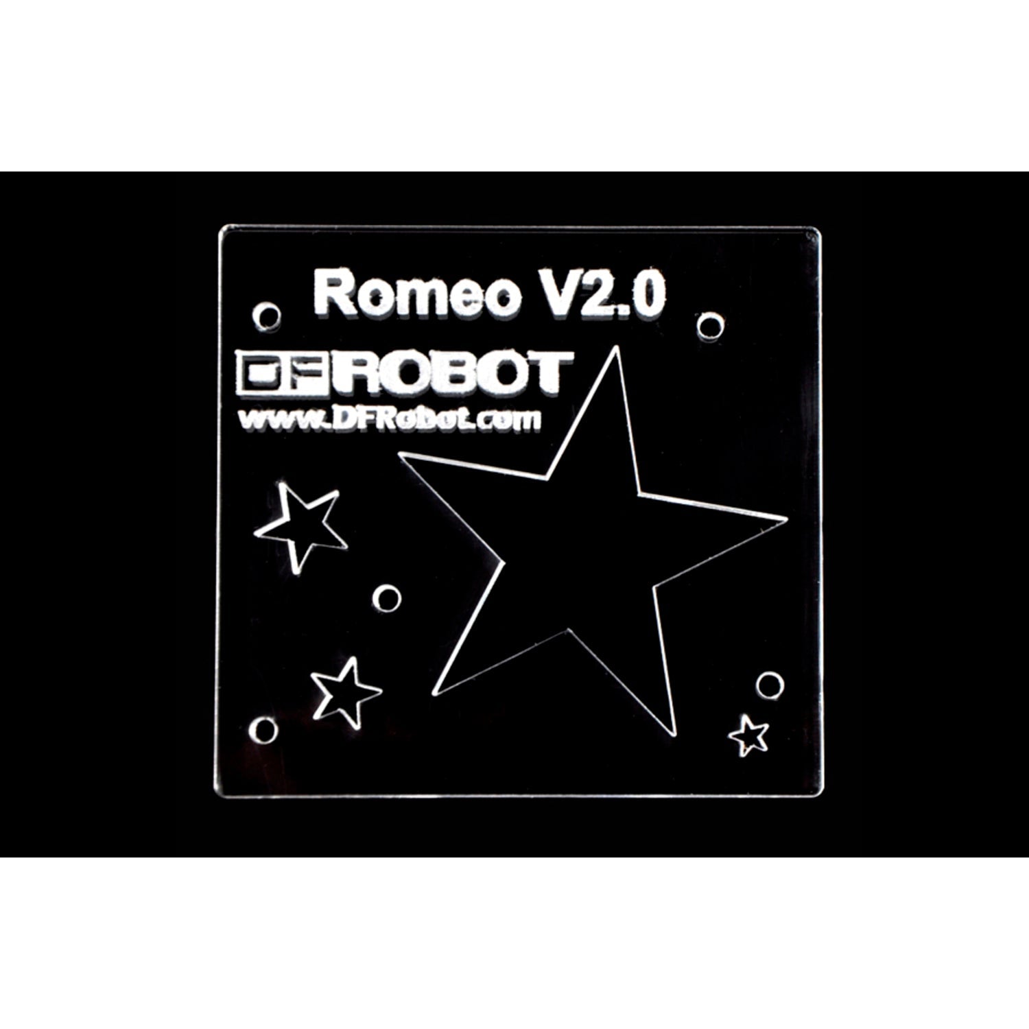 Star-themed Acrylic Base for Romeo Board
