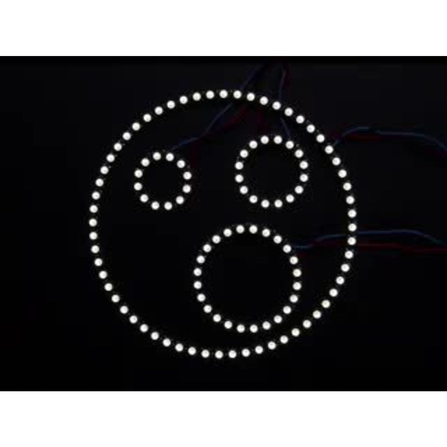 Smart Chainable NeoPixel LED Rings for Various Microcontrollers