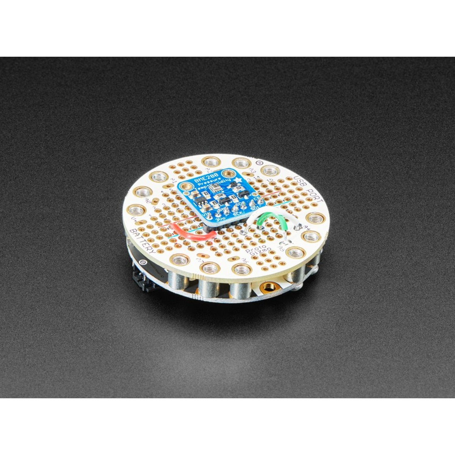 Circuit Playground Prototype Gadget - Bolt-on Permanent Prototype Board for Circuit Expansion