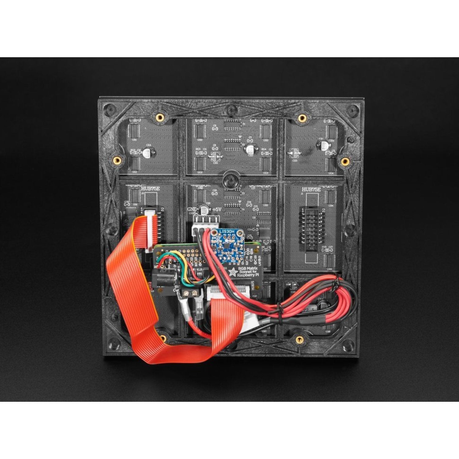 Ultra-High-Density 64x64 RGB LED Matrix Display Panel with 2.5mm Pitch and 1/32 Scan