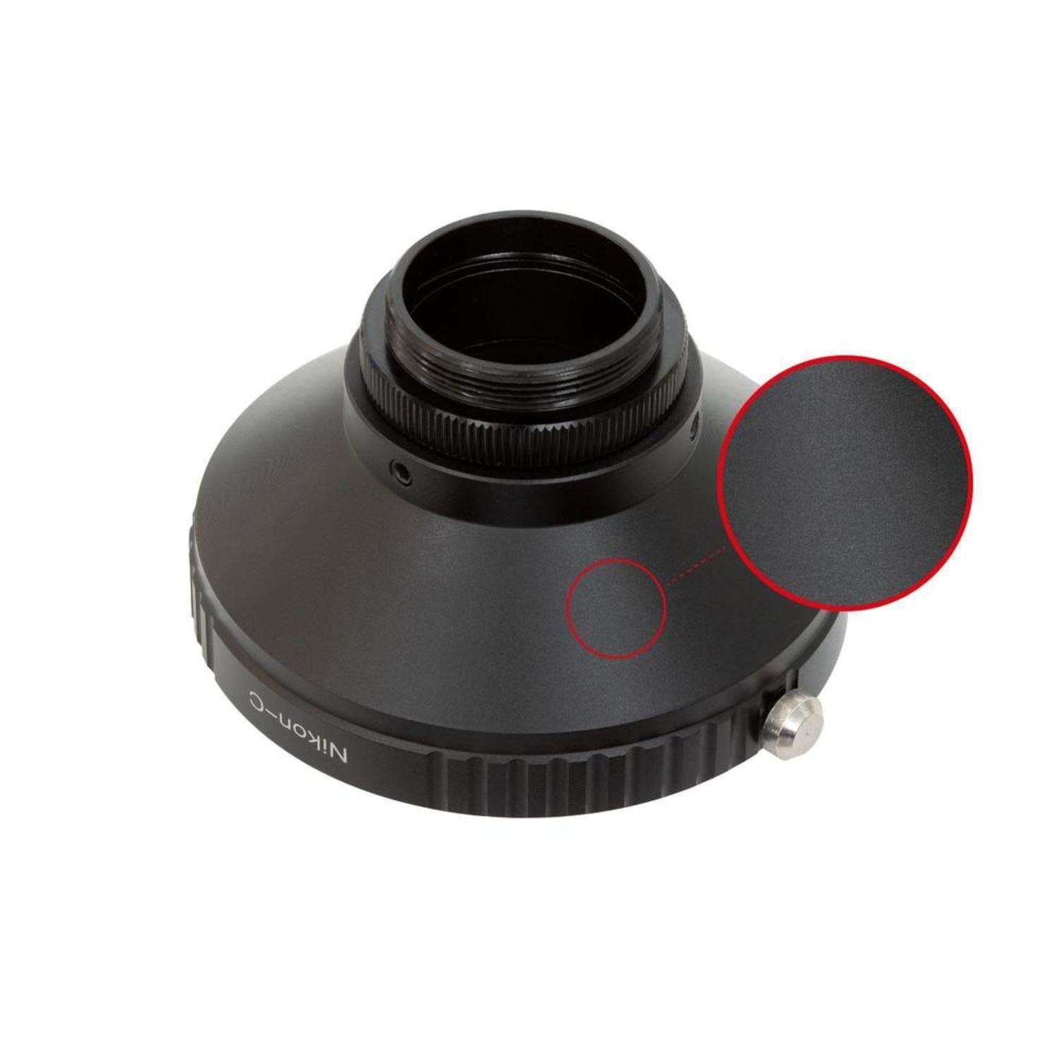 Durable Nikon F-Mount to C-Mount Adapter for Raspberry Pi HQ Camera