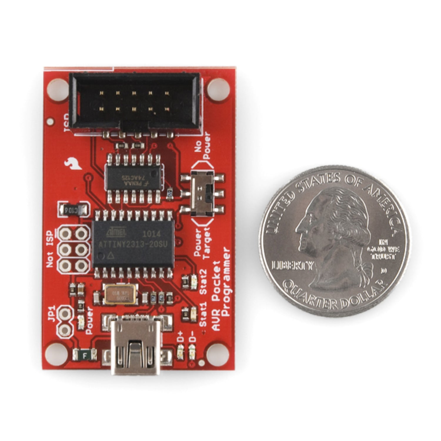Budget-Friendly Pocket USB AVR Programmer with Multiple Features
