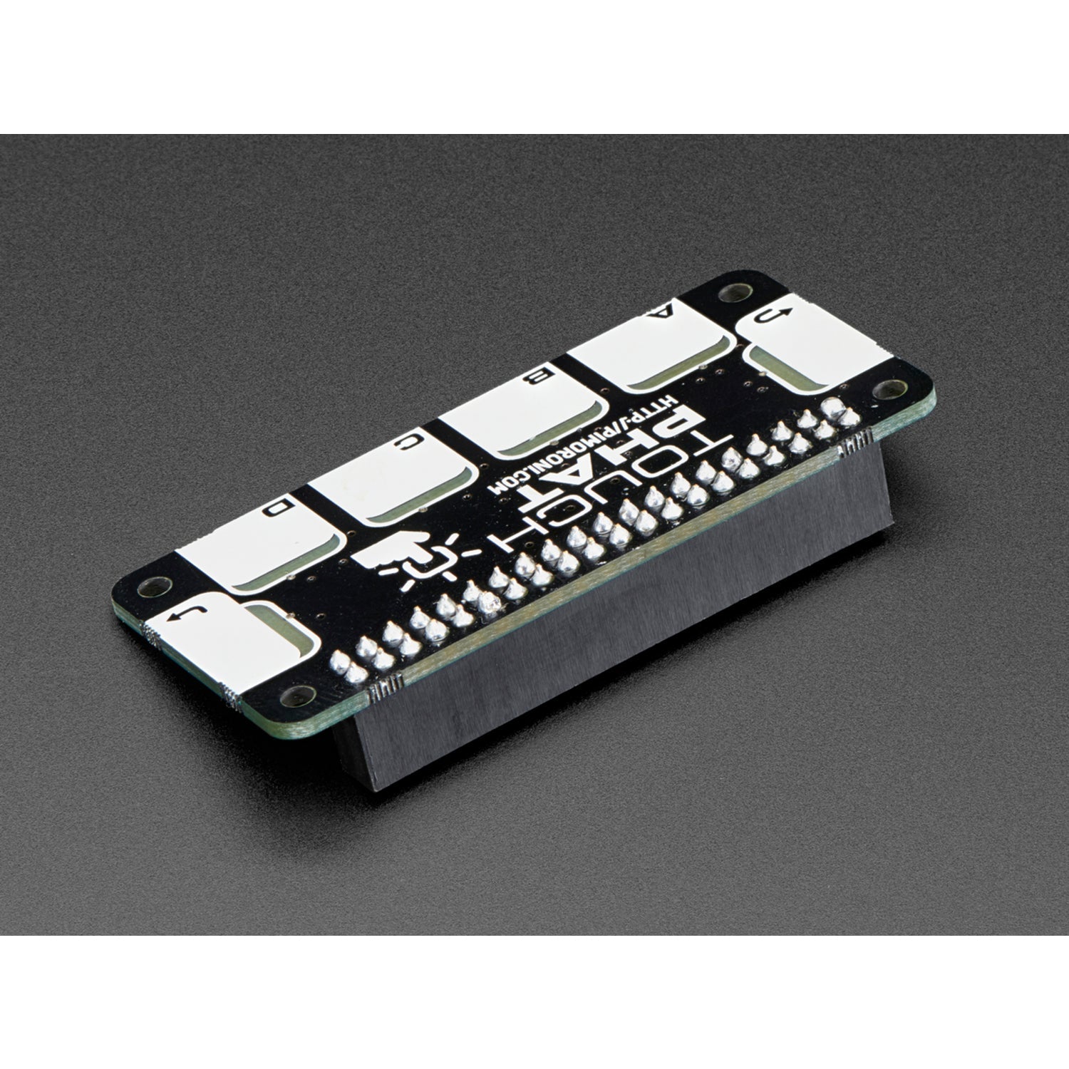 Pimoroni Touch pHAT with Capacitive Buttons for Raspberry Pi Zero and Other Models
