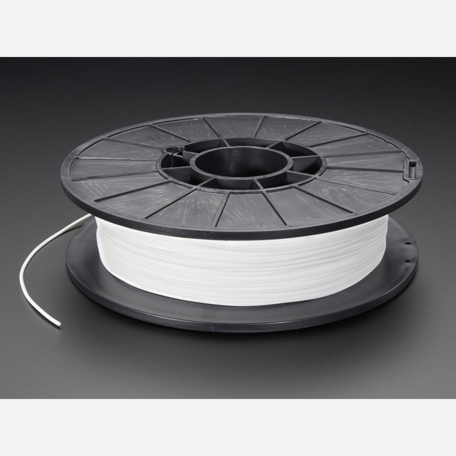 Snow White NinjaFlex 3D Printing Filament - 1.75mm Diameter, 0.5 Kg