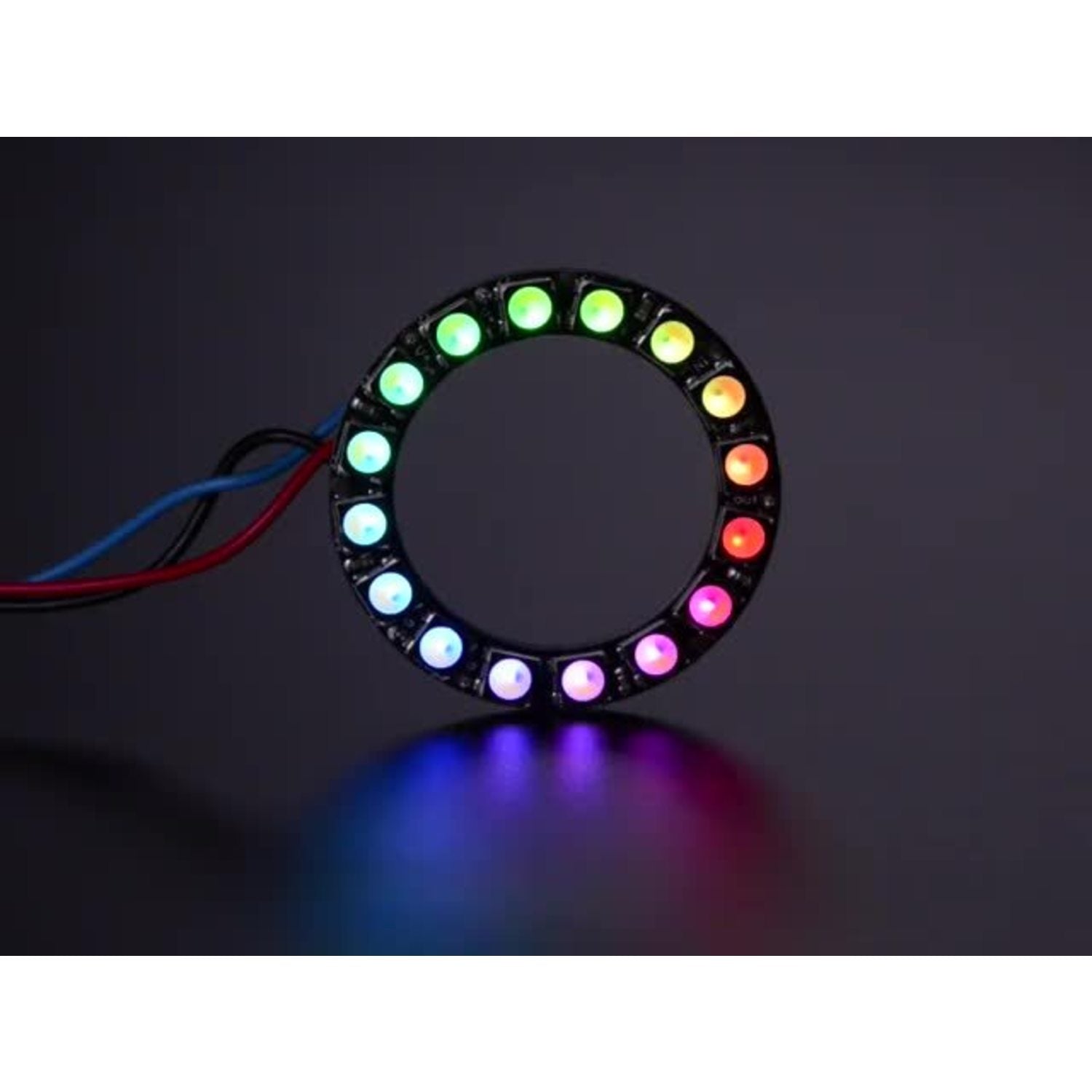 Smart Chainable NeoPixel LED Rings for Various Microcontrollers