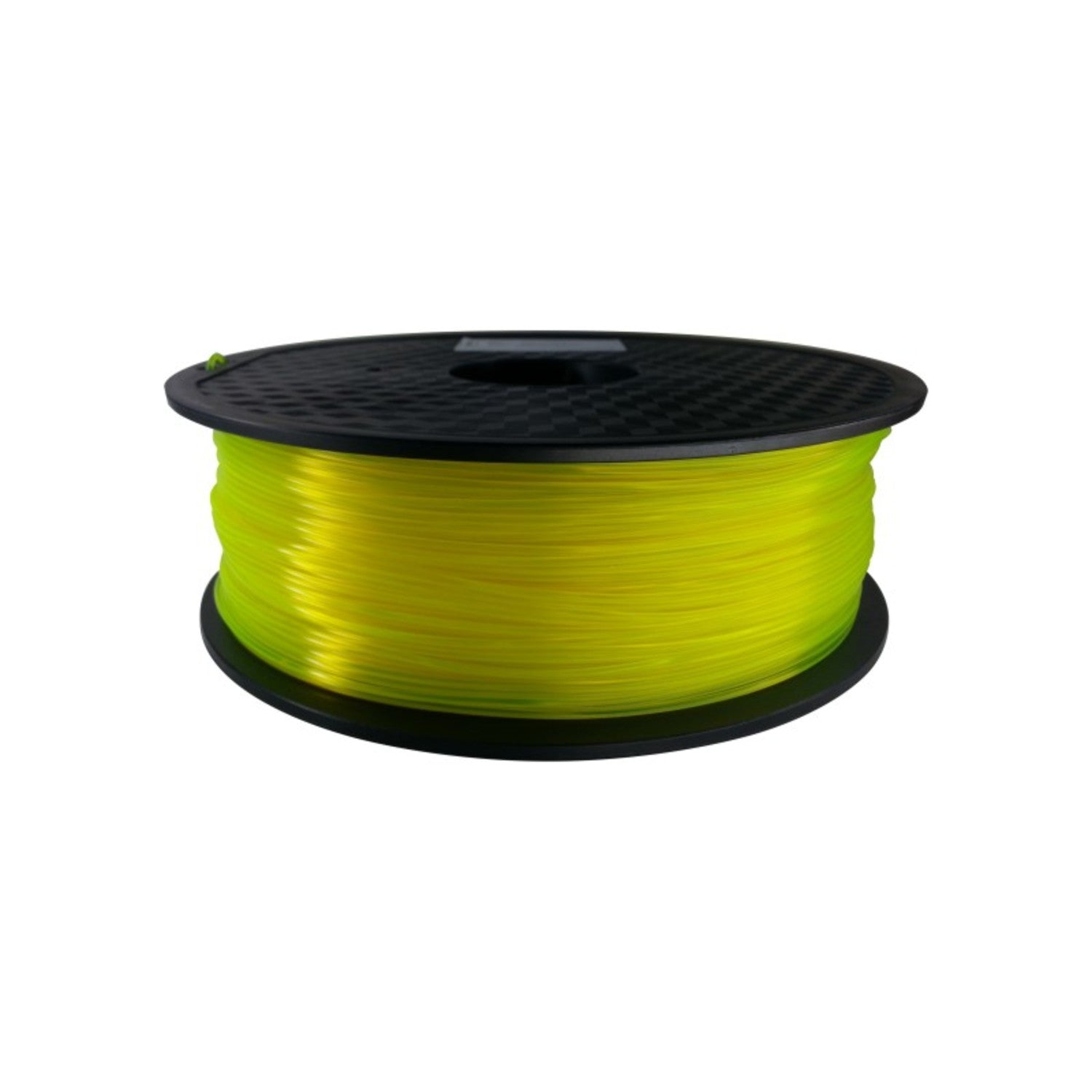 1Kg Roll of 1.75mm Fluorescent Yellow PLA Filament for 3D Printing