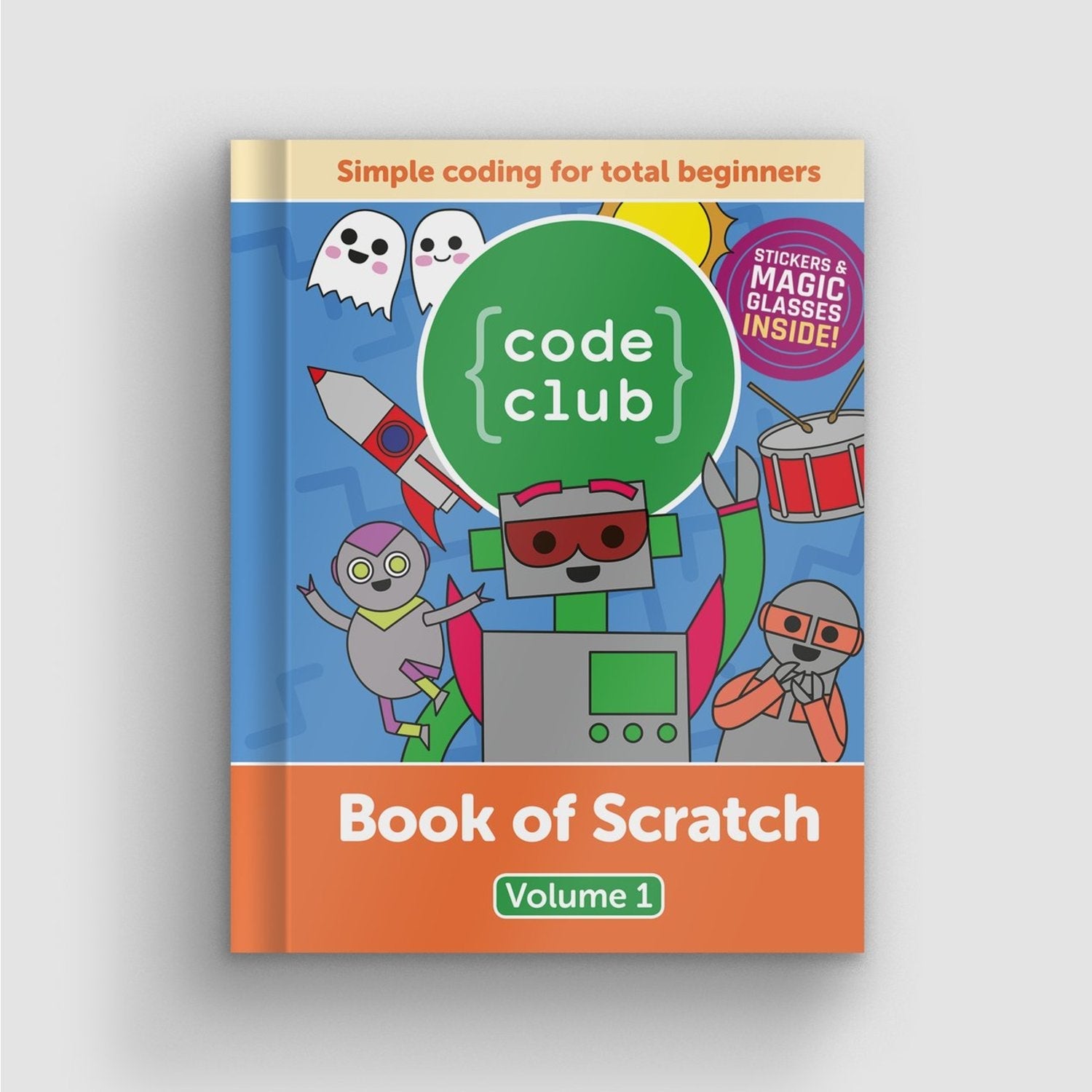 Code Club's Volume 1: Scratch Coding Adventure Book