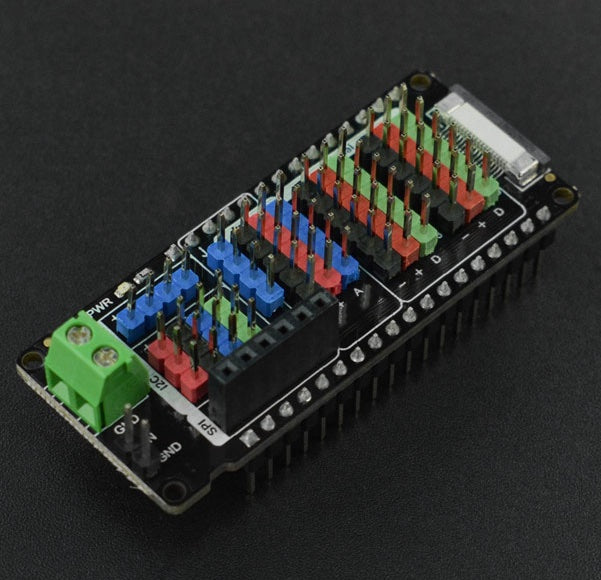 Gravity IO Expansion Shield - Compatible with FireBeetle 2 Series (M0 and ESP32 - E) for Enhanced Connectivity