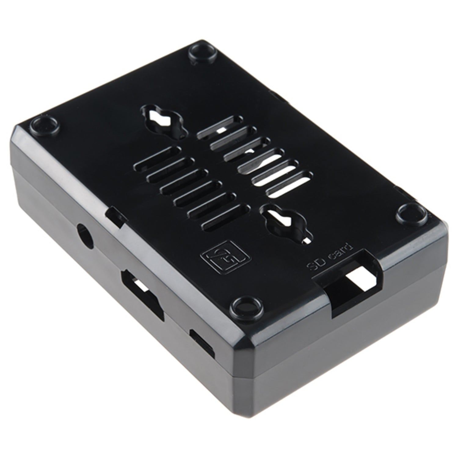Black Plastic Enclosure Pi Tin for Protecting the Raspberry Pi Computers