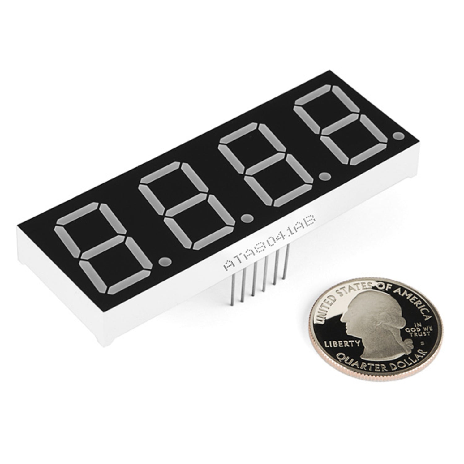 20mm Red 7-Segment Digital Display for Clear Long-Distance Viewing