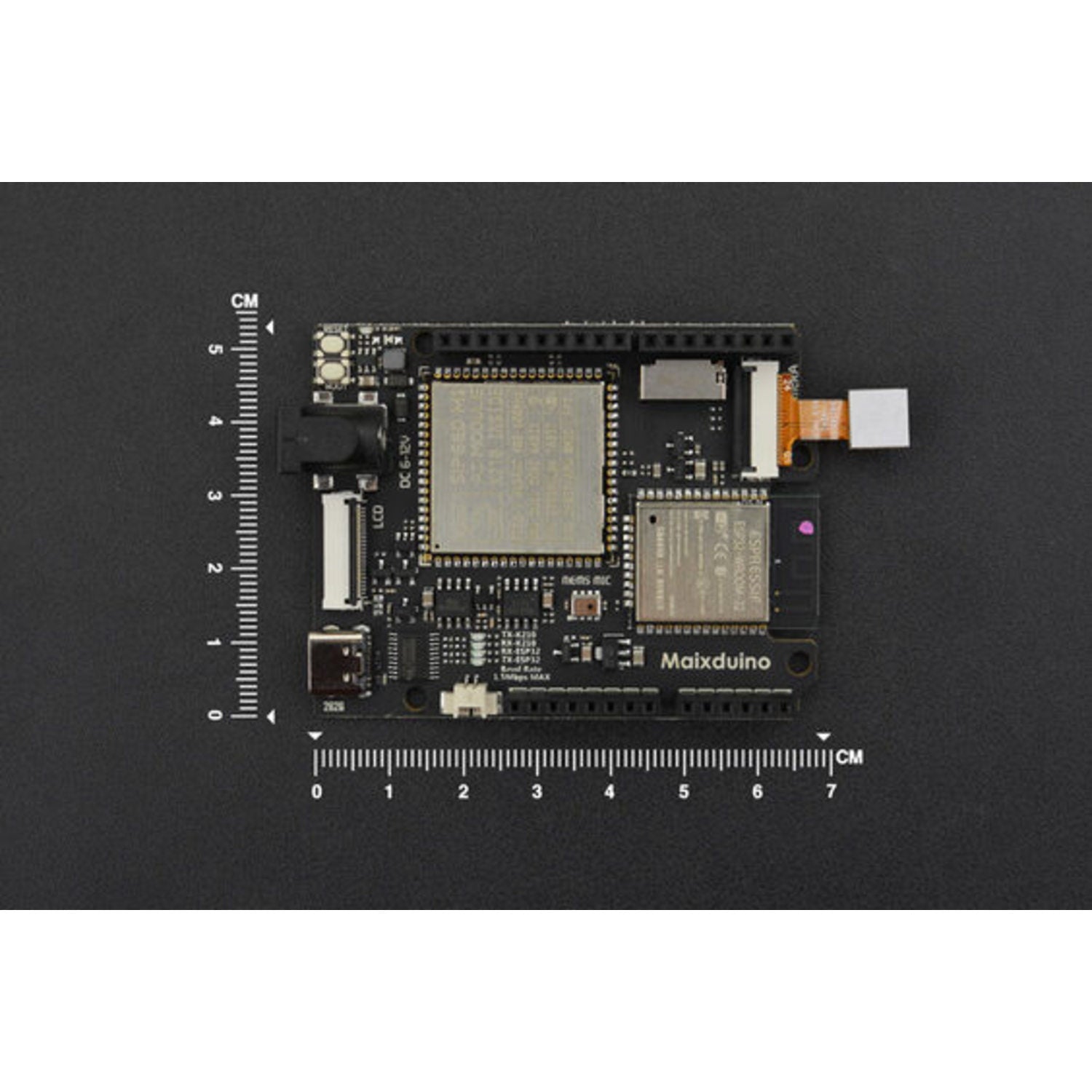 Advanced Maixduino AI Development Board with OV2640 Camera, K210 RISC-V AI and IoT ESP32 for Diverse Applications