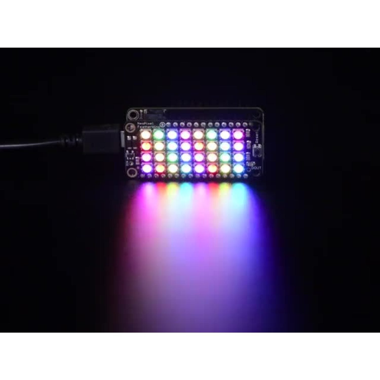 Pimoroni Unicorn pHAT - A 4x8 RGB LED Shield Accessory for Raspberry Pi Computers