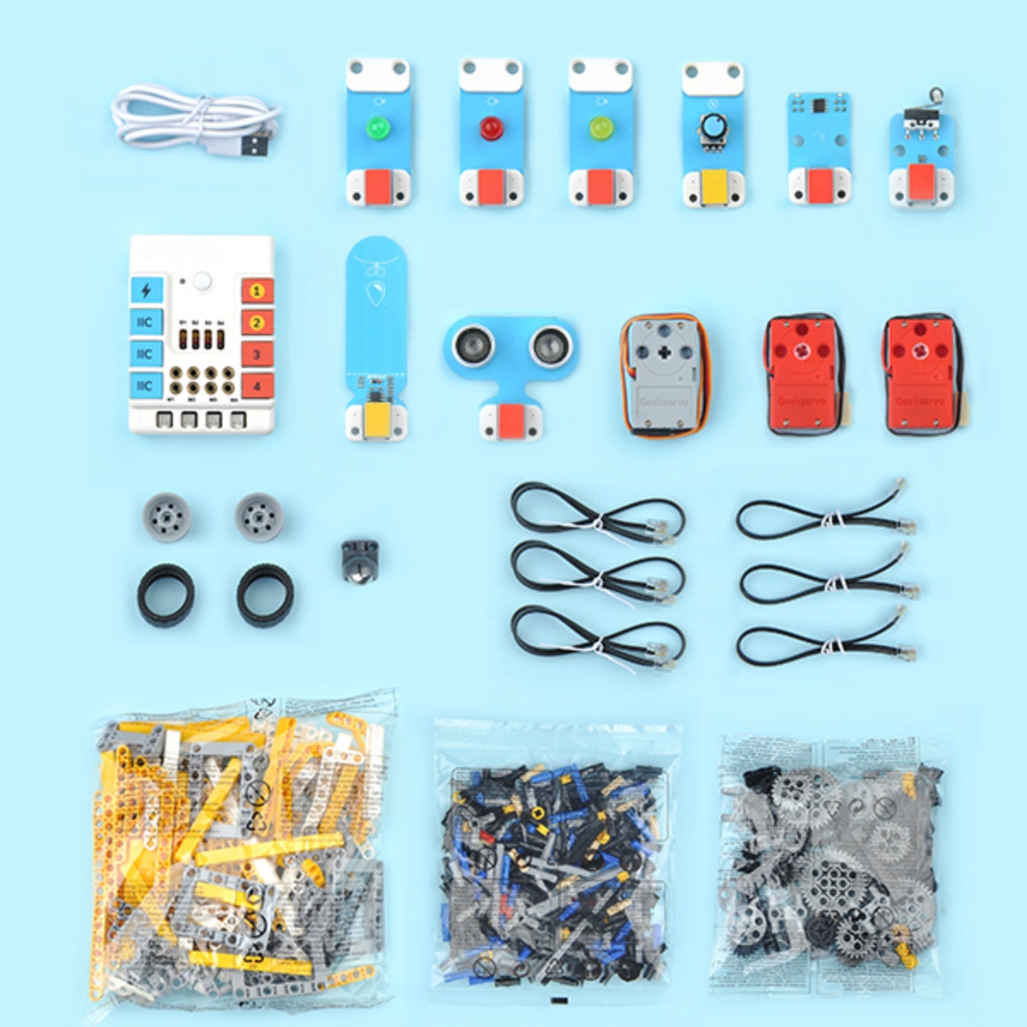NEZHA Innovative Inventor's Kit for micro:bit (Excluding micro:bit Board)