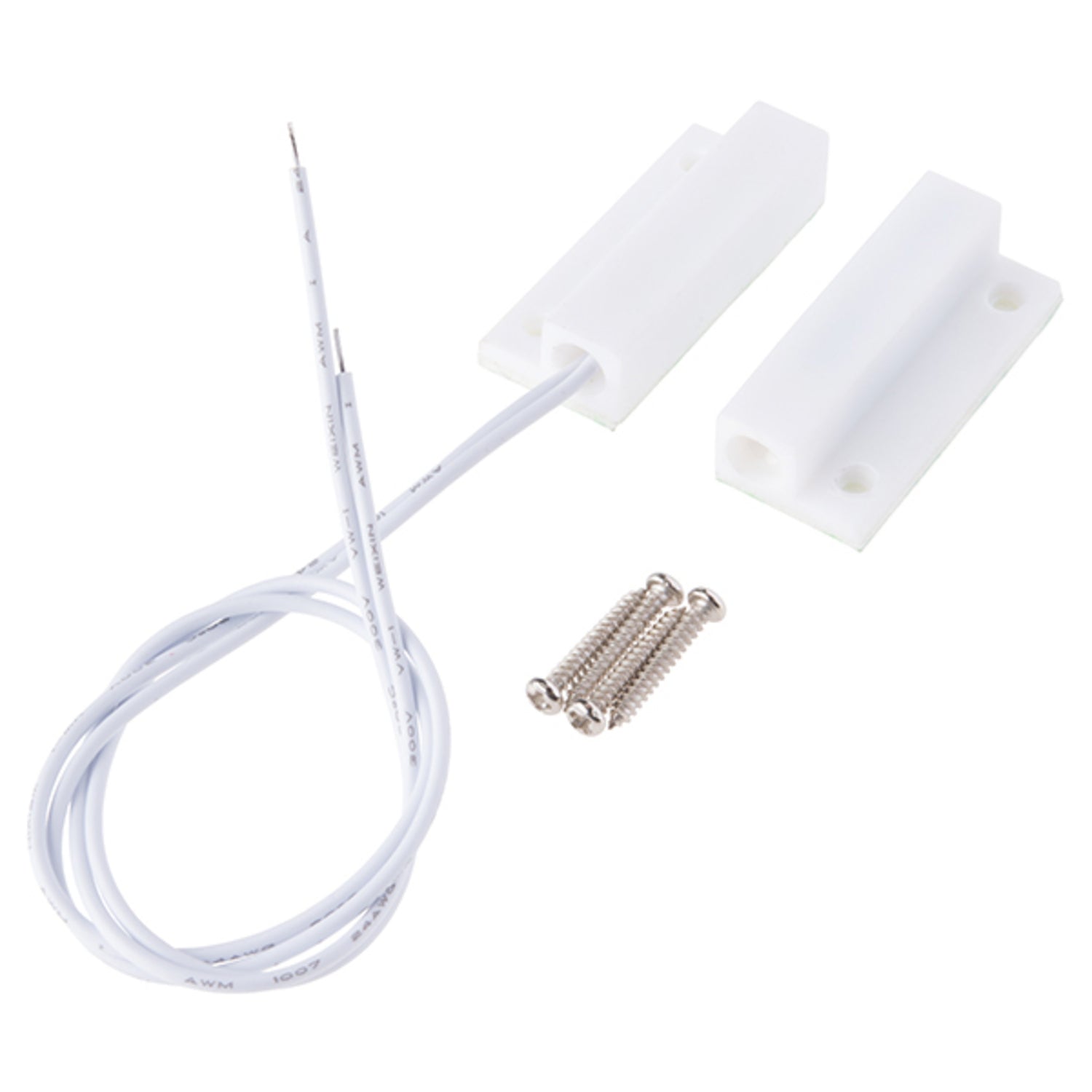 High - Quality Durable ABS Plastic Magnetic Door Switch Set for Home Security
