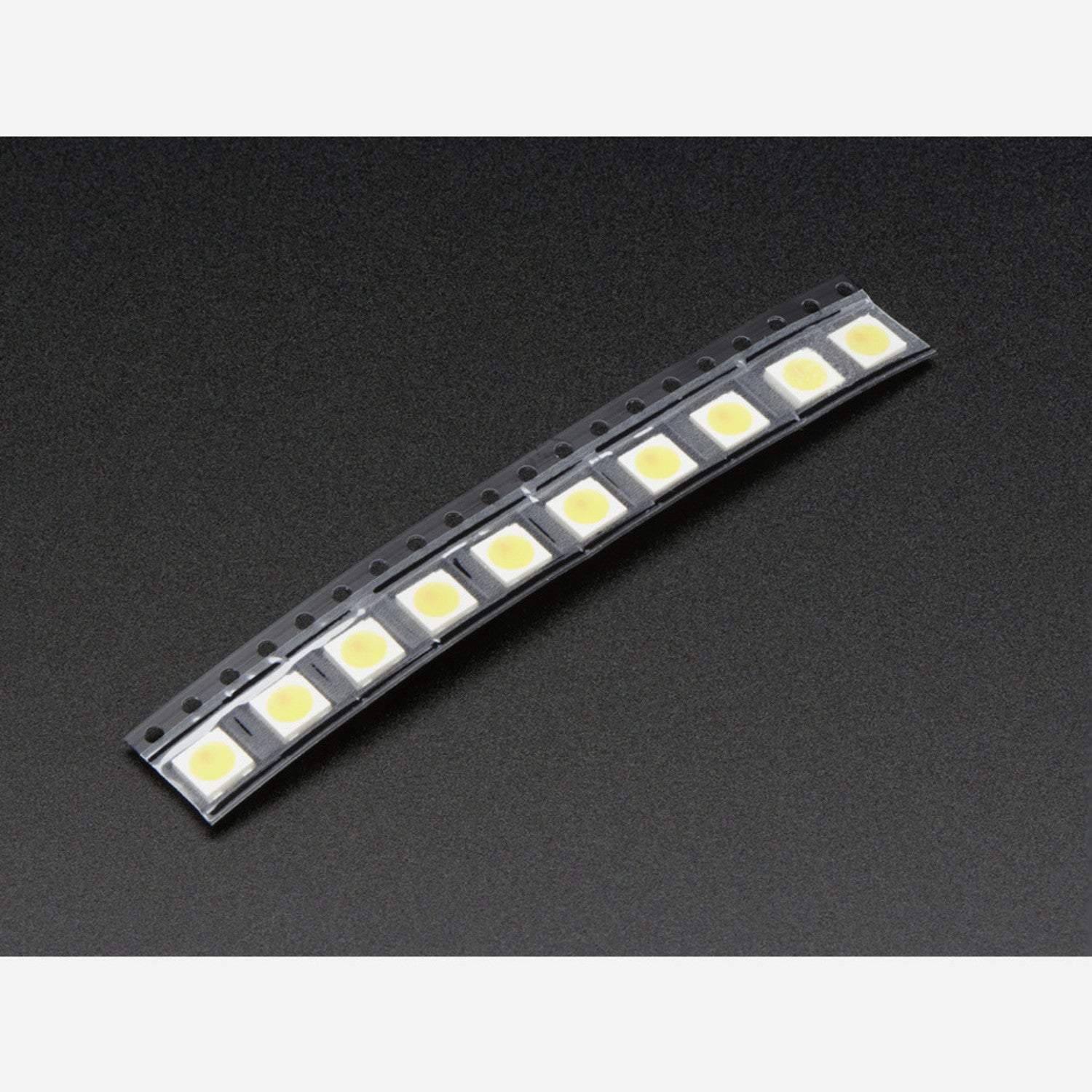 Pack of 10 NeoPixel Warm White LEDs with Integrated Driver Chip [Approximately 3000K]
