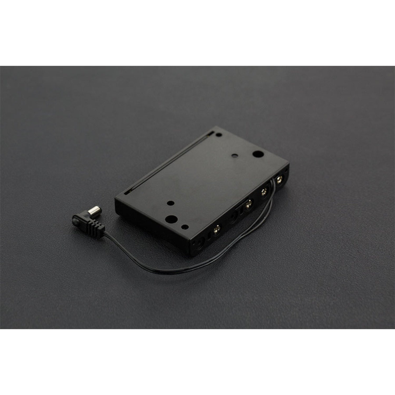 6xAA Battery Holder Featuring DC2.1 Power Jack for Easy Arduino Connection