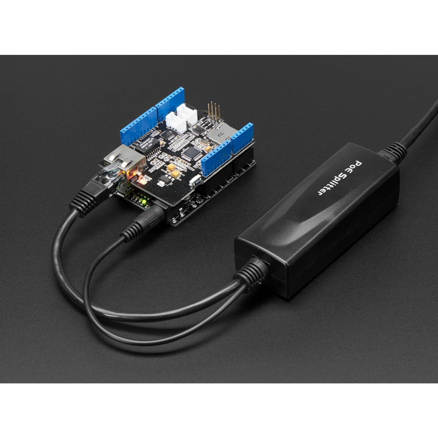 High - Performance 12V 1A 802.3af PoE Output Data Power Splitter