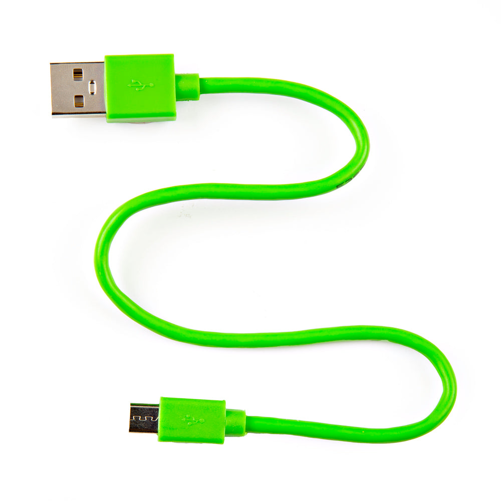 300mm Green USB Cable for micro:bit with High - Speed Data Transfer