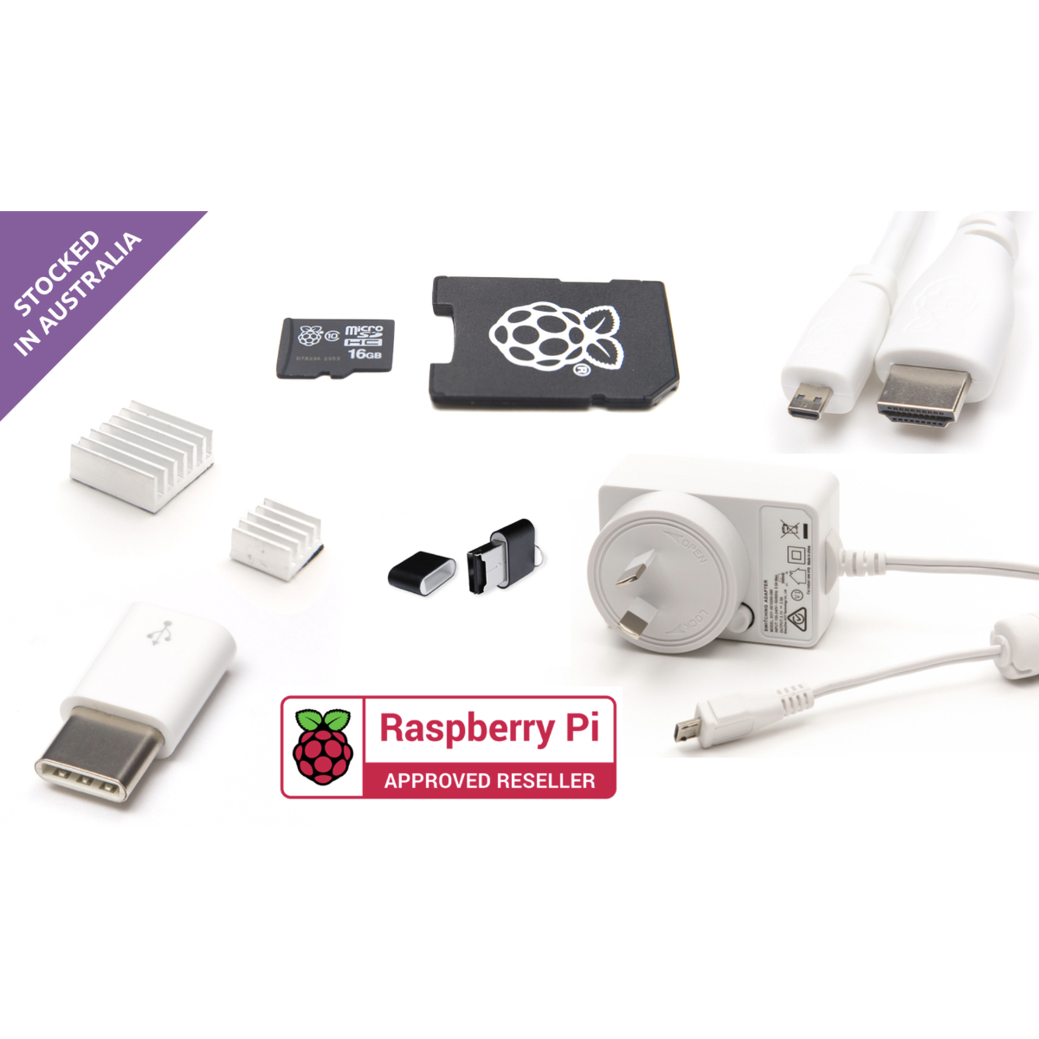 Little Bird Raspberry Pi 4 Essential Components Kit (No Raspberry Pi Included)