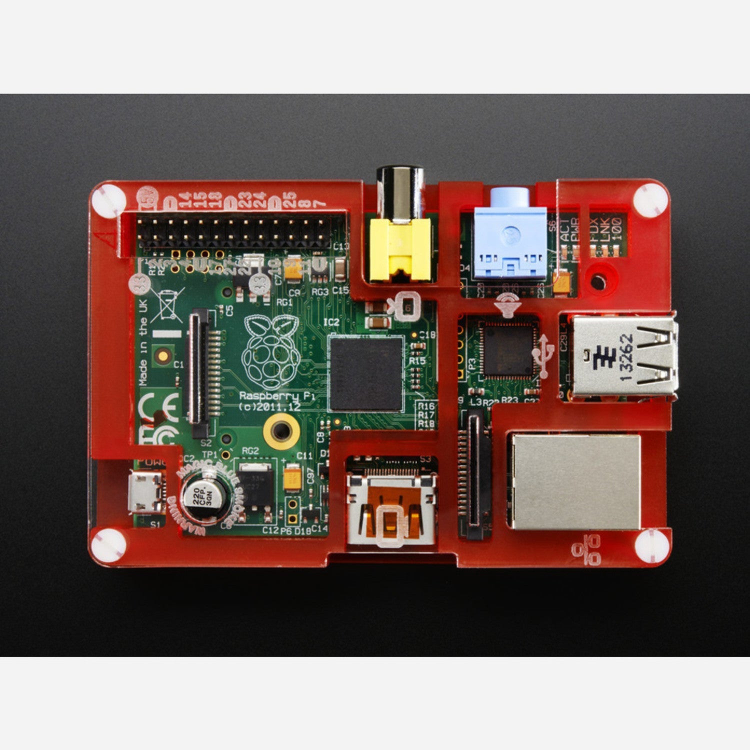 Pibow Coupé - Stylish Enclosure for Raspberry Pi Model B Computers