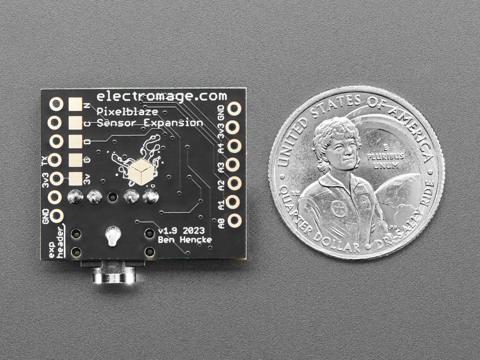 Pixelblaze Sensor Expansion Board for Enhanced Pattern Creation with Multiple Sensors