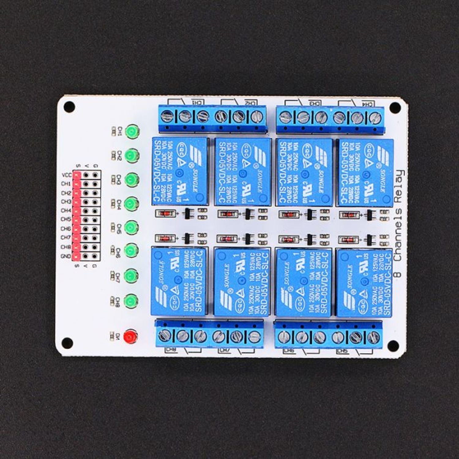 5V 8-Channel Relay Module BK_RL8_01 for Easy Equipment Control