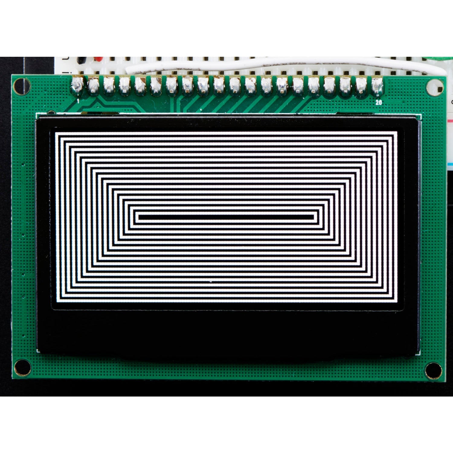 2.42-Inch 128x64 Monochrome OLED Graphic Display Module Kit with High Contrast
