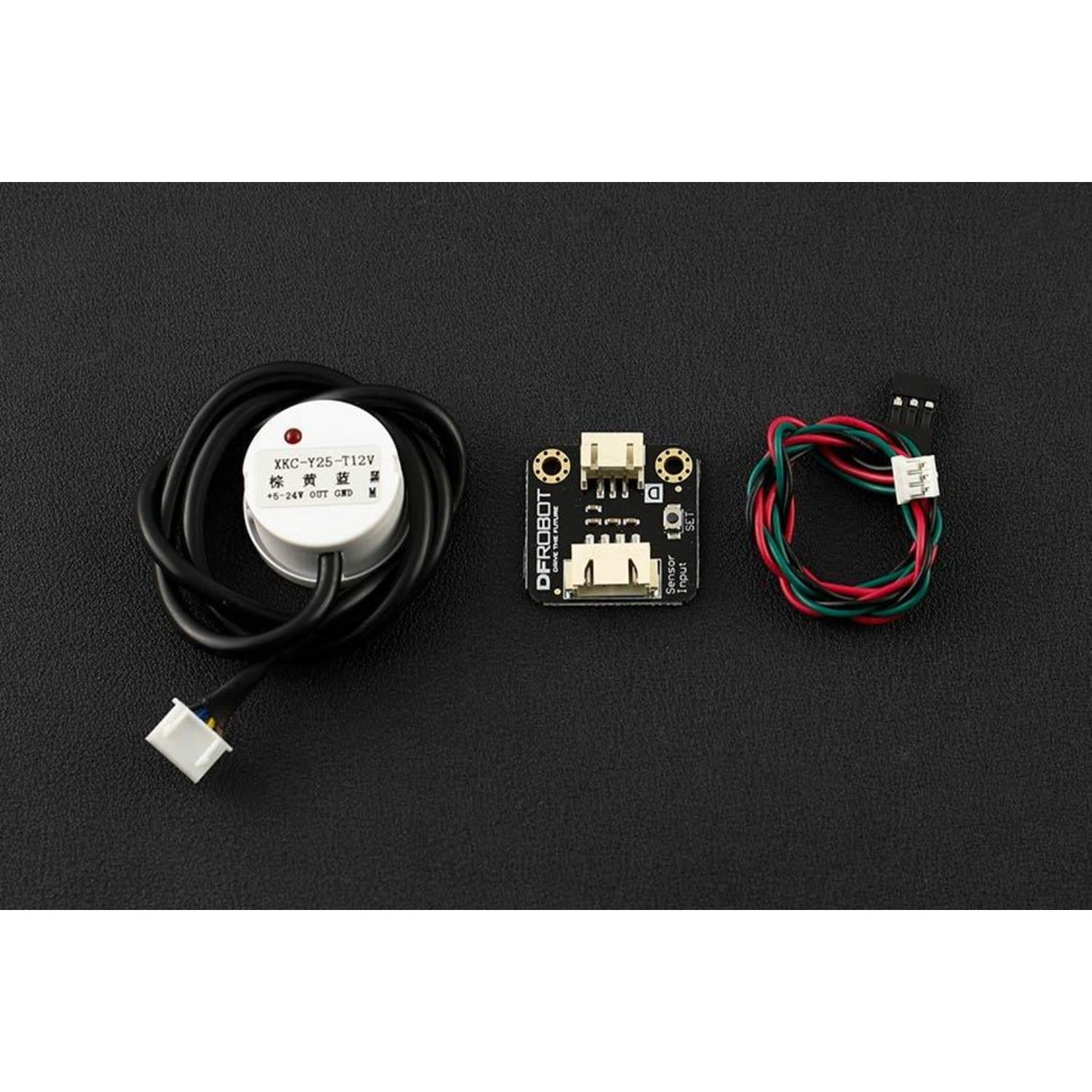 Gravity Non-contact Arduino Sensor for Water and Liquid Level Detection