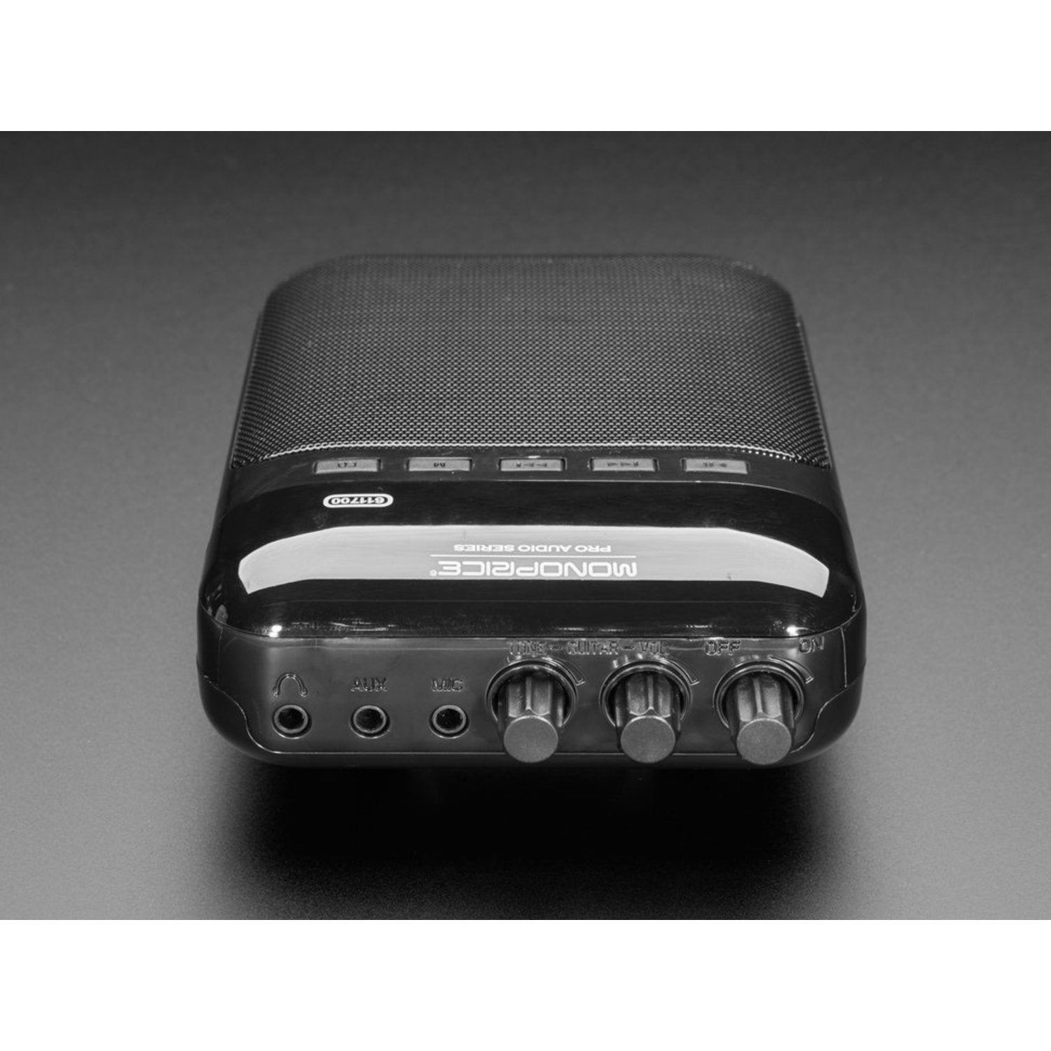 Monoprice Portable 5-Watt Guitar Amplifier with SD Card, USB, and 3.5mm Audio for Recording and Performance
