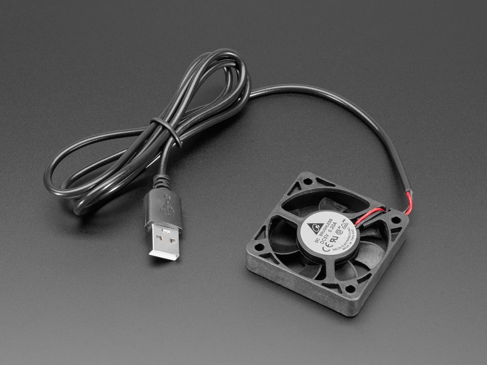 5V Square USB Cooling Fan with 5 cm Size