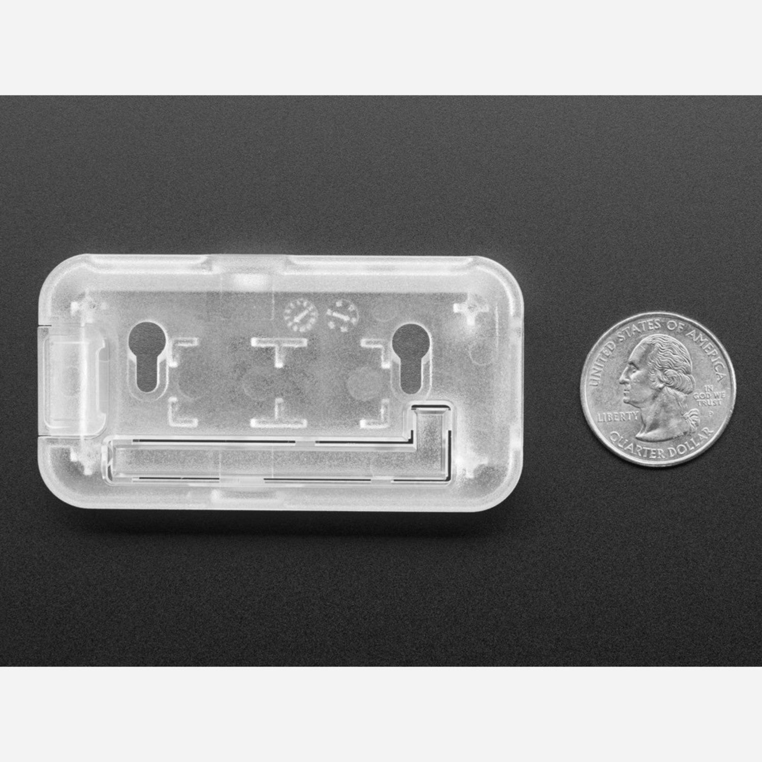 ModMyPi Frost/Clear Injection - Molded Protective Case for Raspberry Pi Zero