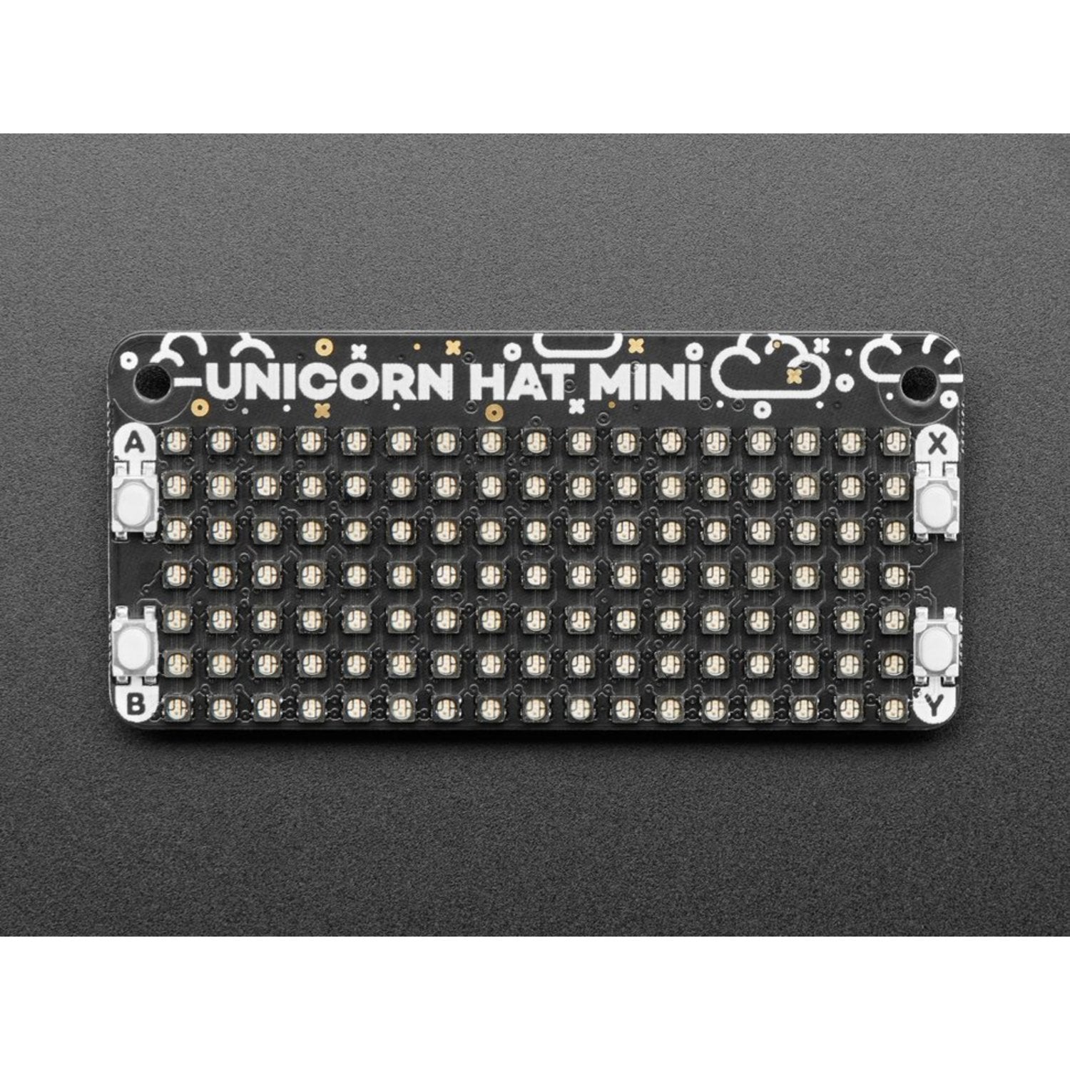 Pimoroni Unicorn HAT Mini - A Compact and Feature - rich RGB LED Accessory for Raspberry Pi PIM498