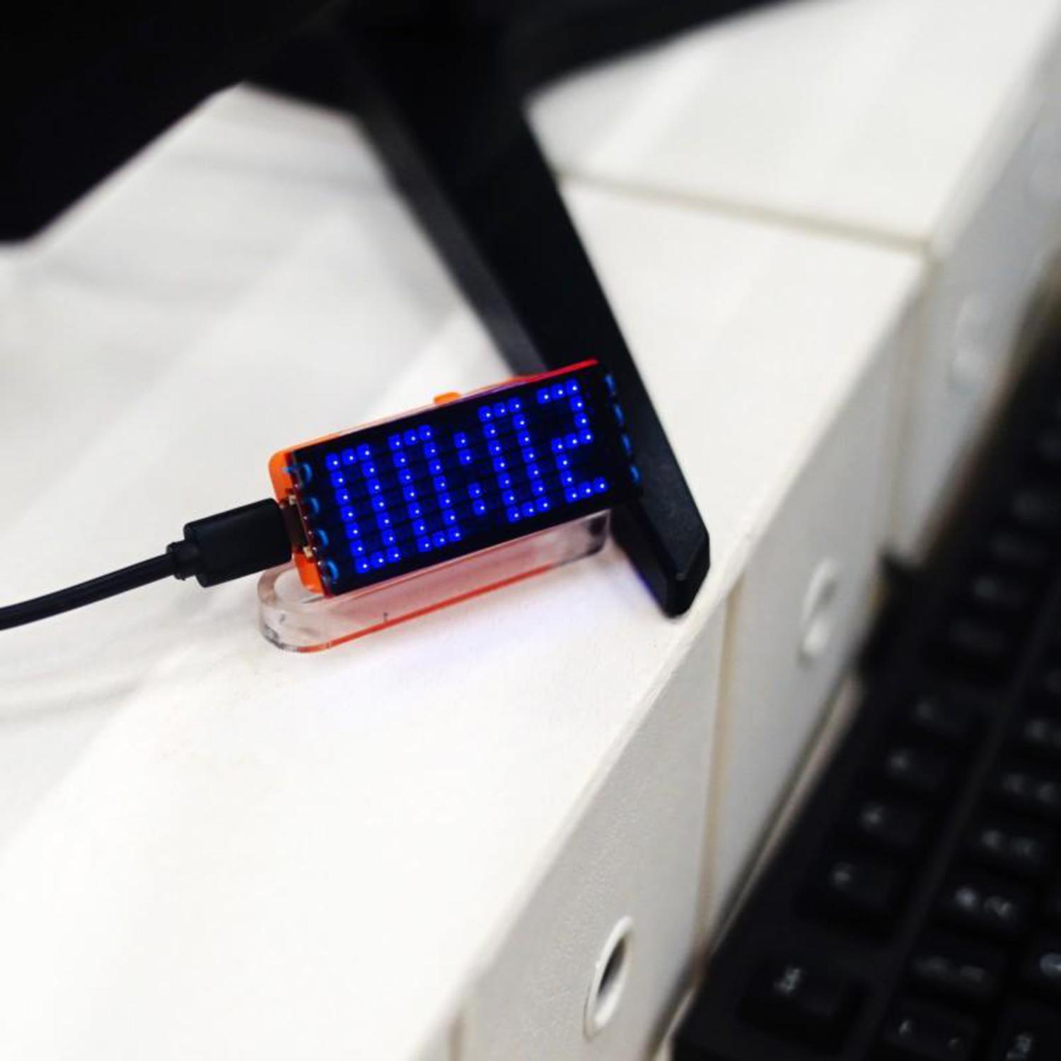 NeoFlash Hat for M5StickC: 126-LED RGB Matrix Module