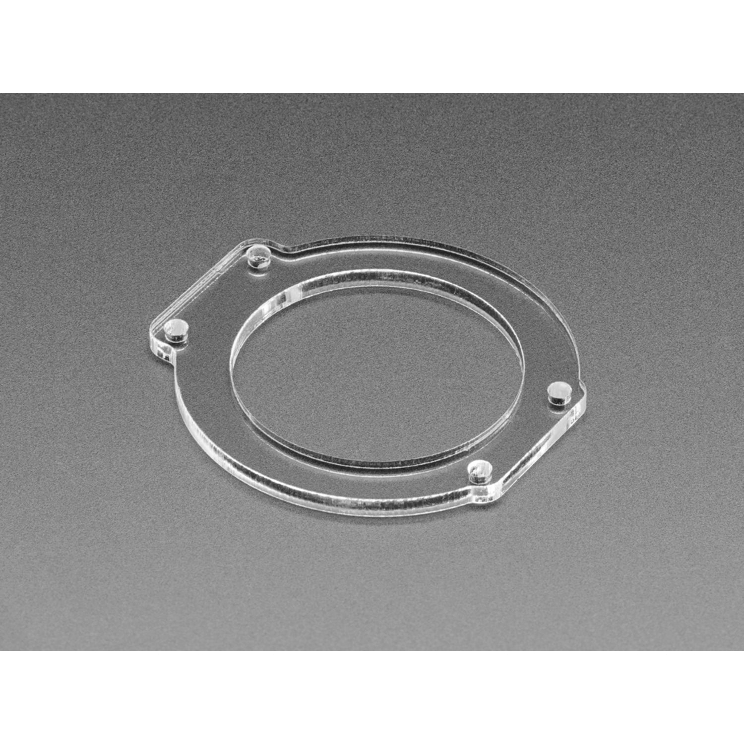 Laser - Cut Clear Acrylic Lens Holder & Hardware Kit for HalloWing